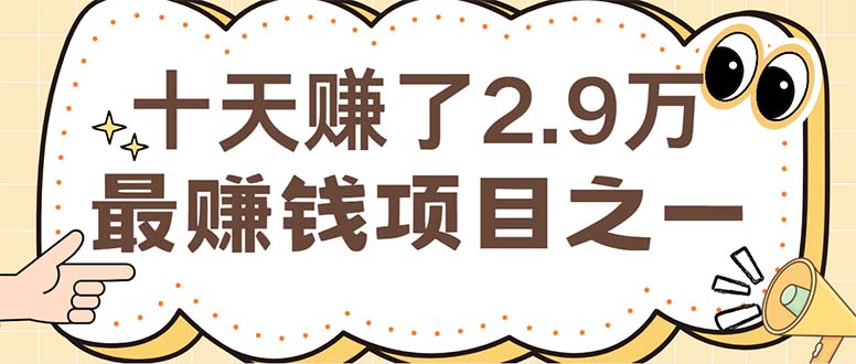 闲鱼小红书赚钱项目之一，轻松月入6万+项目